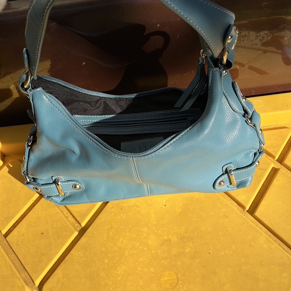 Ana light blue clutch purse - Picture 3 of 4